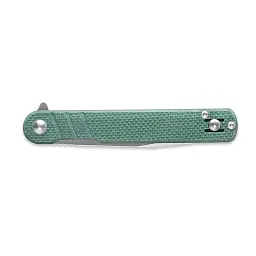 Ніж складаний туристичний Ganzo G772-GB (8.9 см) 8CR14 / G10 зелений - мініатюра 5