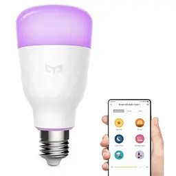 Розумна лампочка Xiaomi Yeelight Smart LED  Bulb (Color) with Voice-control DP0060W0EU - мініатюра 2