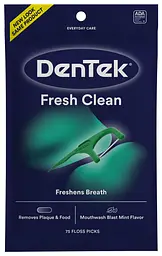 Флос-зубочистки DenTek DenTek Fresh Clean Освіжаюче очищення 75 шт - мініатюра 3