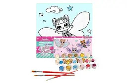 Набір для розпису за номерами 40x40 см "L.O.L. Fairies Flutterstar" Ideyka - мініатюра 2