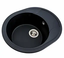 Кухонна мийка Platinum 5847 ONYX матова чорний металік (SP000038326) - мініатюра 6