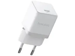 Мережевий зарядний пристрій BASEUS Wall Charger Palm Fast Charger 20 W Type-C to Type cable White (P10111602213-01) - мініатюра 2