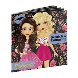 Скретч-розмальовка Besties 12 аркушів (961008)