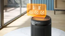 Термовентилятор Philips Series 2000 чорний (CX2120/01) - мініатюра 4