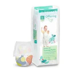 Підгузки Offspring Skye Розмір L 9-14 кг 36 шт (DP-OI-FAP-L36P-SKY)
