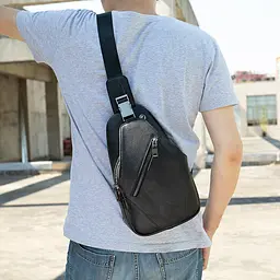 Чоловічі шкіряні сумки Vintage 15х29,5х7 см sum0020984 - мініатюра 9