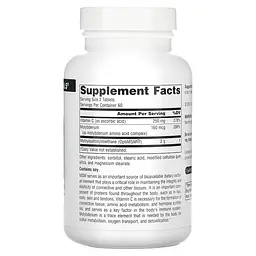 Метилсульфонілметан Source Naturals MSM with Vitamin C 1000 mg, 120 таблеток - мініатюра 2