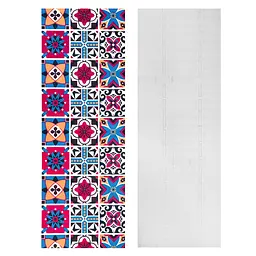 Самоклеюча плівка Sticker Wall SW-00000789 Винтажна бордова мозаїка 0,45х10м - мініатюра 2