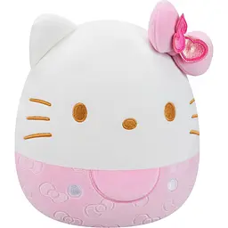 М'яка іграшка Squishmallows Hello Kitty Хеллоу Кітті у рожевому 20 см (SQSN00497) - мініатюра 2