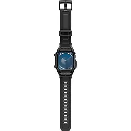 Чохол-ремінець Spigen Rugged Armor Pro для Apple Watch 46mm Matte Black (ACS08604) [149627] - мініатюра 10