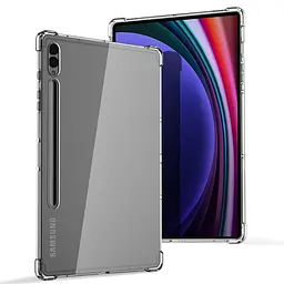 Силіконовий чохол бампер Primolux Silicone для планшета Samsung Galaxy Tab S9 FE Plus (SM-X610 / SM-X616) 12.4" Clear - мініатюра 3