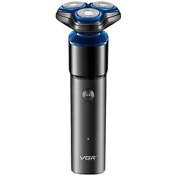 Електробритва VGR V-325 з водонепроникним корпусом чорно-синя (41589-16009_291) - мініатюра 2