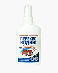 Перекись водню 3 % спрей- Олкар 100мл
