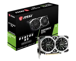 Відеокарта GeForce GTX 1650 4GB MSI Ventus XS OC (GTX 1650 VENTUS XS 4G OC) Б/В