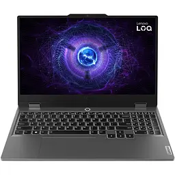 Ноутбук Lenovo 15.6 LOQ 15IRX9 FHD IPS/Intel i5-13450HX/16GB/1TB/RTX 4050/DOS/Luna Gray (83DV01F0RA)