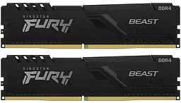 Модуль пам'яті DDR4 Kingston FURY Beast 2x16GB 3600MHz (KF436C18BBK2/32) [79111] - мініатюра 2