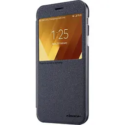 Чохол-книжка Nillkin Sparkle case Samsung Galaxy A3 A320F 2017 Black - мініатюра 6