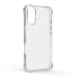 Прозрачный чехол для Apple iPhone 17 с защитой камеры и усиленными бортами, тонкий, силиконовый, бесцветный, ударопрочный, противоударный бампер с закрытой камерой, ArmorStandart (ARM86736) - мініатюра 2