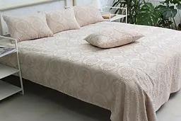 Покривало з наволочками Tessa beige PrimaTeks 160х240 см pbe0042940 - мініатюра 4