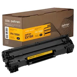 Картридж Canon 725, Black, LBP-6000/6020, MF3010, 1600 стор, Patron Extra (PN-725R)
