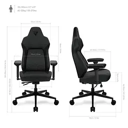 Ігрове крісло TX3 Core Smart Racer Black (TEGC-2069101.11) - мініатюра 8