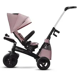 Триколісний велосипед Kinderkraft Easytwist Mauvelous Pink рожевий (KKRETWIPNK0000) - мініатюра 3