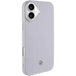 Чохол SGP PC+Leather with MagSafe для Apple iPhone 16 (6.1) Grey