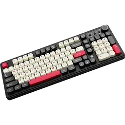 Клавіатура Ajazz AF98 Plus Wireless/Bluetooth/USB UA Black/White/Red (AF98-PLUS-BSR) - мініатюра 5