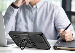 Панель BeCover Military для Infinix Hot 40i (X6528B) Black (710673) - мініатюра 5