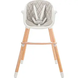 Стільчик для годування Kinderkraft Sienna Gray KKKSIENGRY0000 (00-00303941) - мініатюра 4
