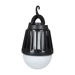 Ліхтар Bo-Camp + знищувач комах Atom WP Rechargable 180 Lumen Black (5818804) (DAS303870)