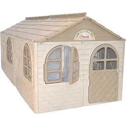 Дитячий ігровий будиночок зі шторками Фламінго 256×129×120 см