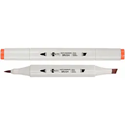 Набір акварельних маркерів Santi Sketch SM-56 керамічна цегла 6 шт. (390722)