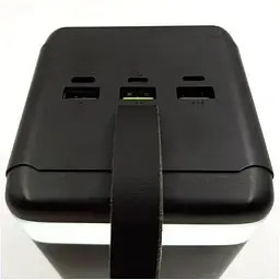 Акумулятор портативний XO PR160 80000 mAh QC 22.5W PD 20W чорна 6920680828357 - мініатюра 7