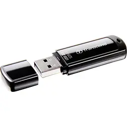 USB флеш-накопичувач Transcend JetFlash 700 128GB USB-A 3.0 Black (TS128GJF700) [90891] - мініатюра 3
