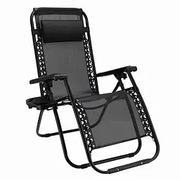 Комплект шезлонгів JUMI Relax Black - 2 шт. - мініатюра 7