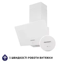 Витяжка декоративна похила Minola HDN 6224 WH 700 LED - мініатюра 7