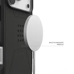 Чохол протиударний UAG Civilian MagSafe для iPhone 17 Pro Max Black 114546114040 - мініатюра 10