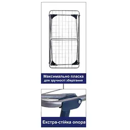 Сушарка для білизни підлогова Casa Si Merkur Pure 18m Silver (CS92235S04C) - мініатюра 3