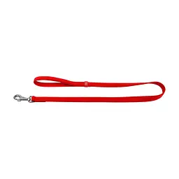 Повідець для собак WAUDOG Glamour шкіряний M-XXL червоний (33763) - мініатюра 2