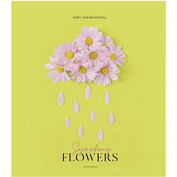 Набір зошитів Школярик Flower В5 symphony в клітинку 48 аркушів УФ-лак 10 шт. (048-3255K) - мініатюра 2