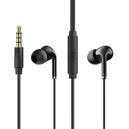 Вакуумні навушники з мікрофоном HAVIT HV-E306P Black HAVIT (29273-000) - мініатюра 2