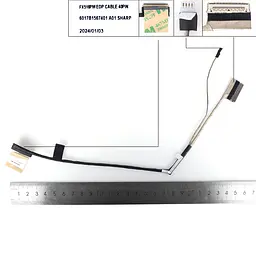 Шлейф матриці для Asus FX516PC FX516PE FX516PM FX516PR, (eDP 40pin 240Hz, 6017B1567401, Оригінал)