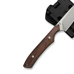 Ніж фіксований кишеньковий Civivi High Grass Field Knife (7,4 см) 14C28N / Wood дерево з чохлом - мініатюра 6