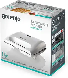 Бутербродниця Gorenje SM701GCW - мініатюра 4