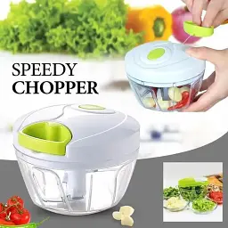 Подрібнювач механічний Easy Spin Cutter блендер Green (do026) - мініатюра 6