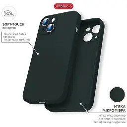 Чохол до мобільного телефона Intaleo SoftShell Apple iPhone 14 Dark Green (1283126557675) - мініатюра 5