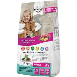 Сухий корм для кошенят Marpet Aequilibriavet Grainfree, з індичкою та качкою, 6 кг