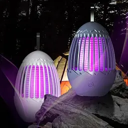 Антимоскітна лампа-світильник LY-841 • Ультрафіолетова пастка з USB-живленням і режимом нічника - мініатюра 3