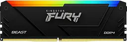 Пам'ять ПК DDR4 16GB KIT (8GBx2) 3600 FURY Beast RGB Kingston teh0024800 - мініатюра 2